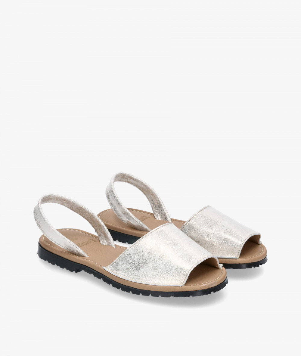 Sandalias Rhostock 150 en platino Sandalias Rhostock 150 en platino