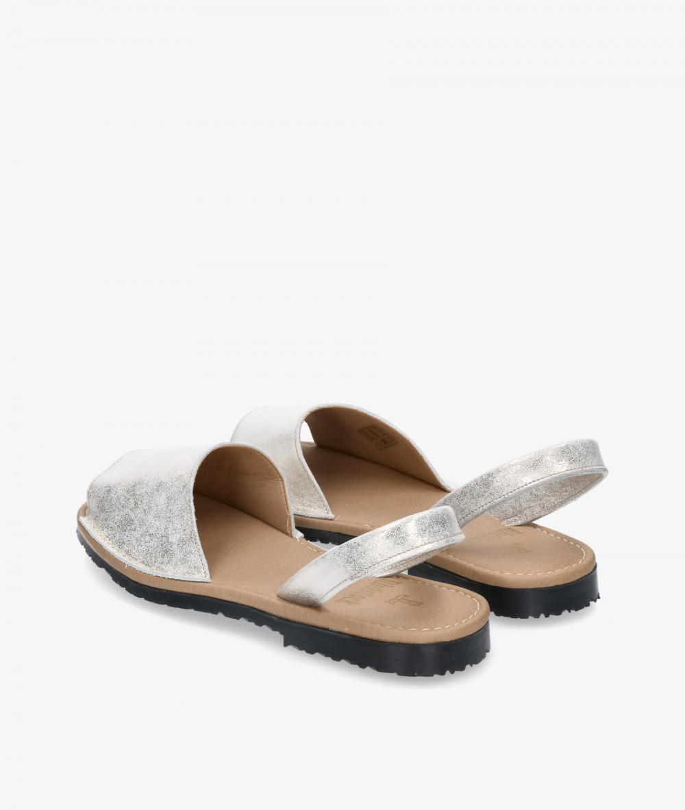 Sandalias Rhostock 150 en platino Sandalias Rhostock 150 en platino