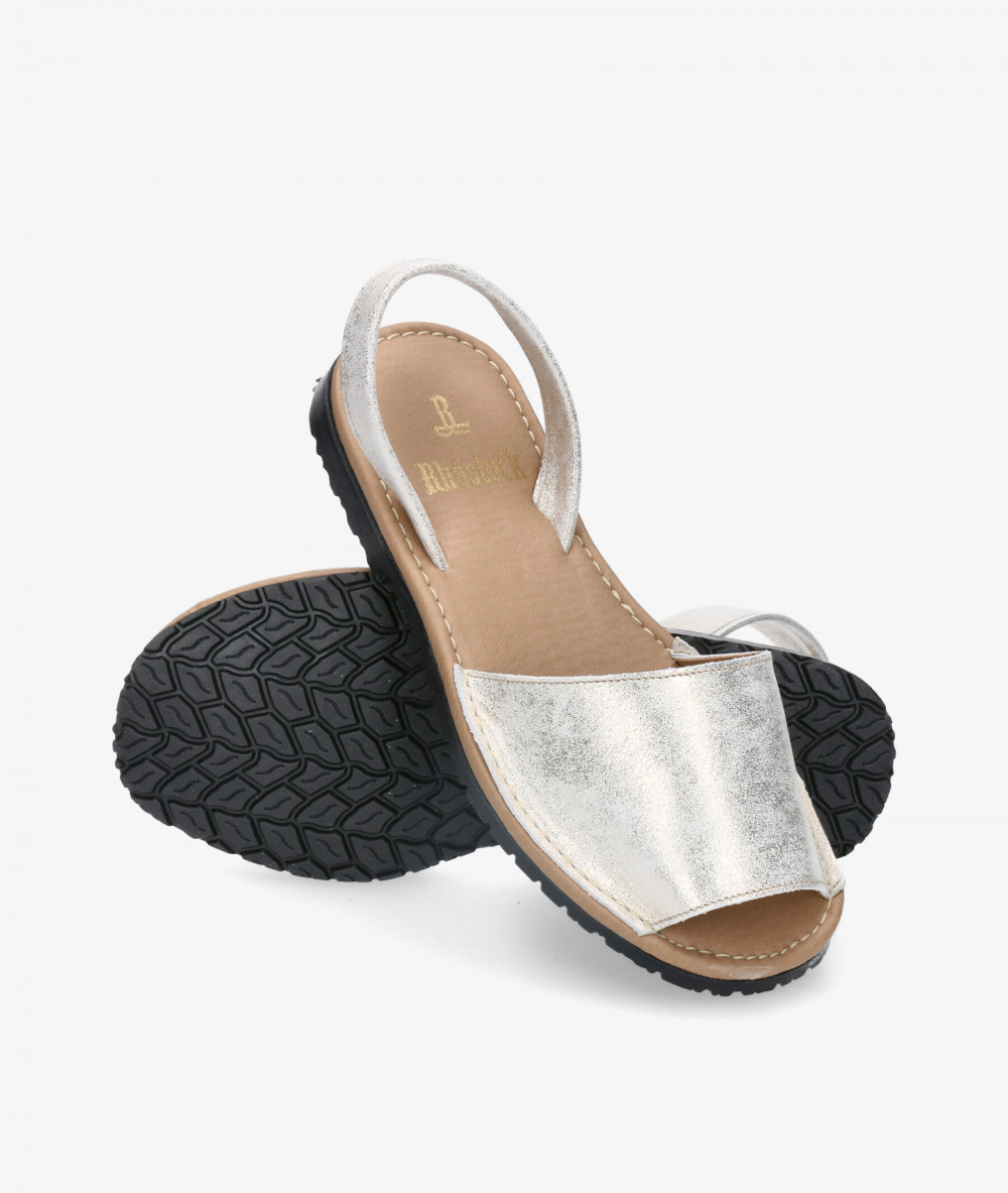 Sandalias Rhostock 150 en platino Sandalias Rhostock 150 en platino