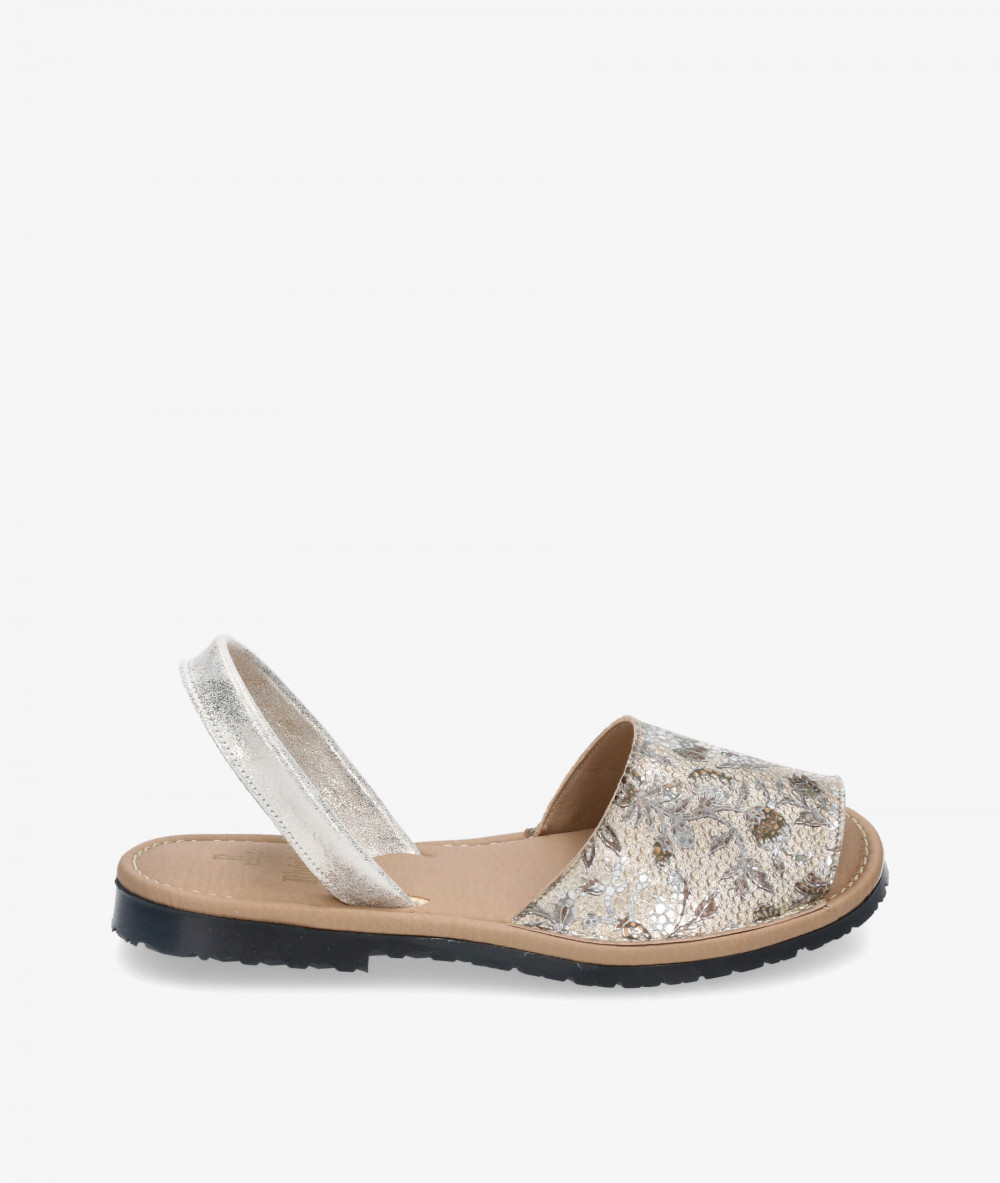 Sandalias Rhostock 150 en taupe metalizado Sandalias Rhostock 150 en taupe metalizado