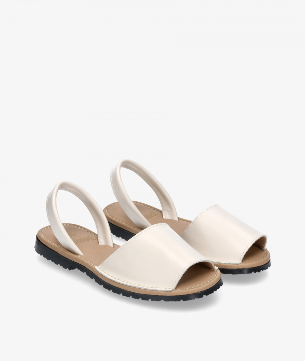 Sandalias Rhostock 150  en hueso Sandalias Rhostock 150  en hueso
