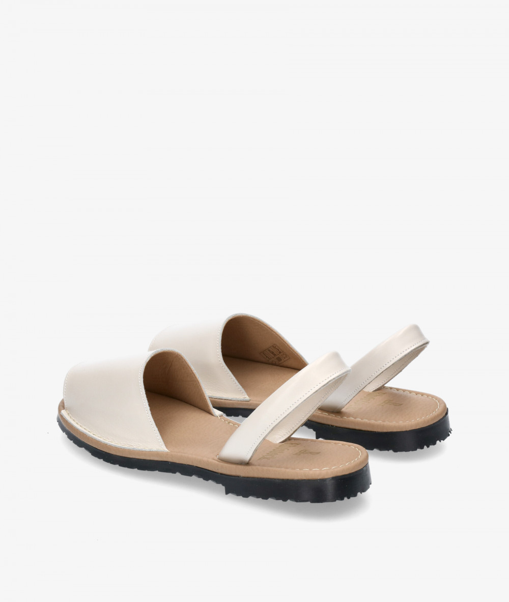 Sandalias Rhostock 150  en hueso Sandalias Rhostock 150  en hueso