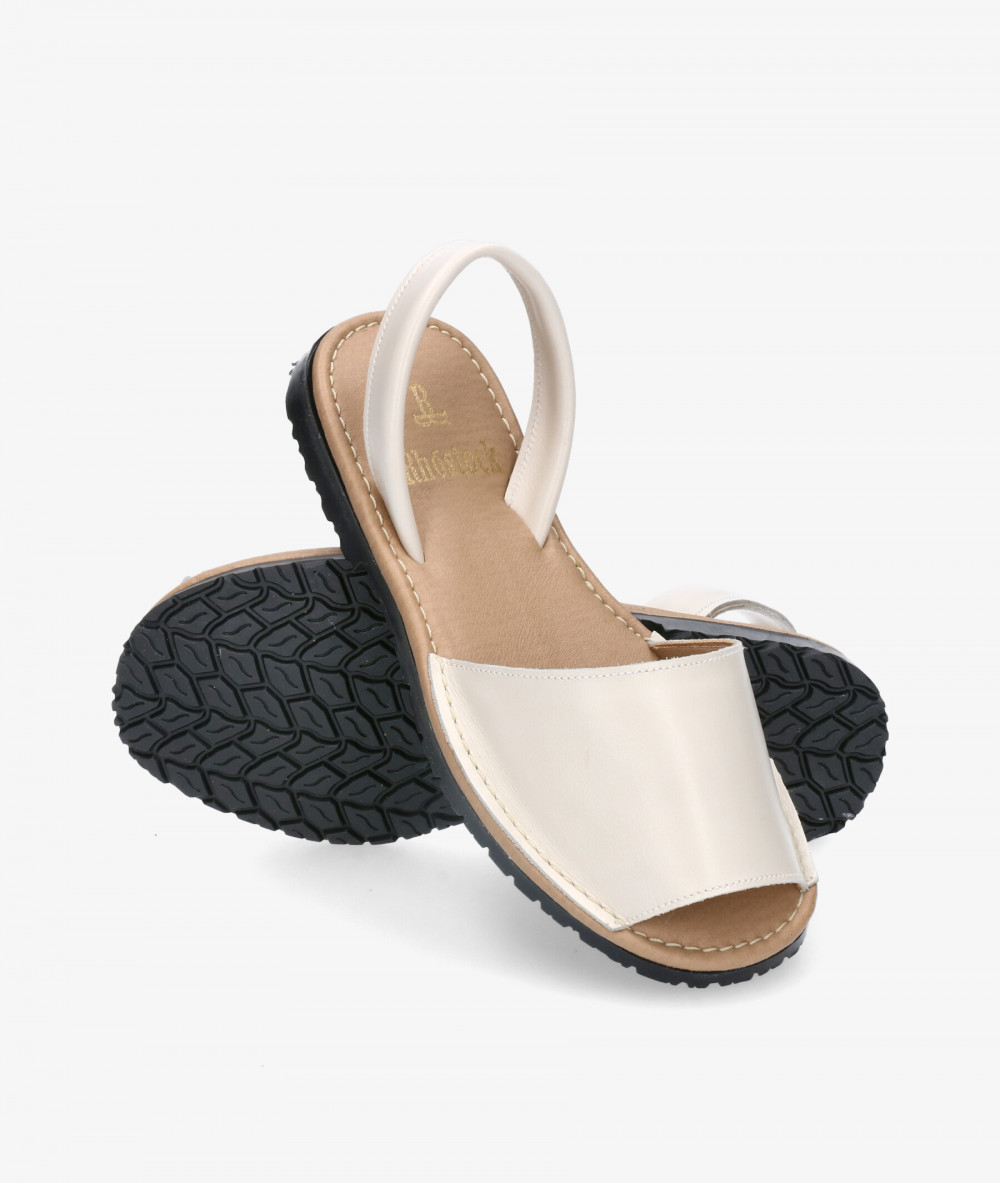 Sandalias Rhostock 150  en hueso Sandalias Rhostock 150  en hueso