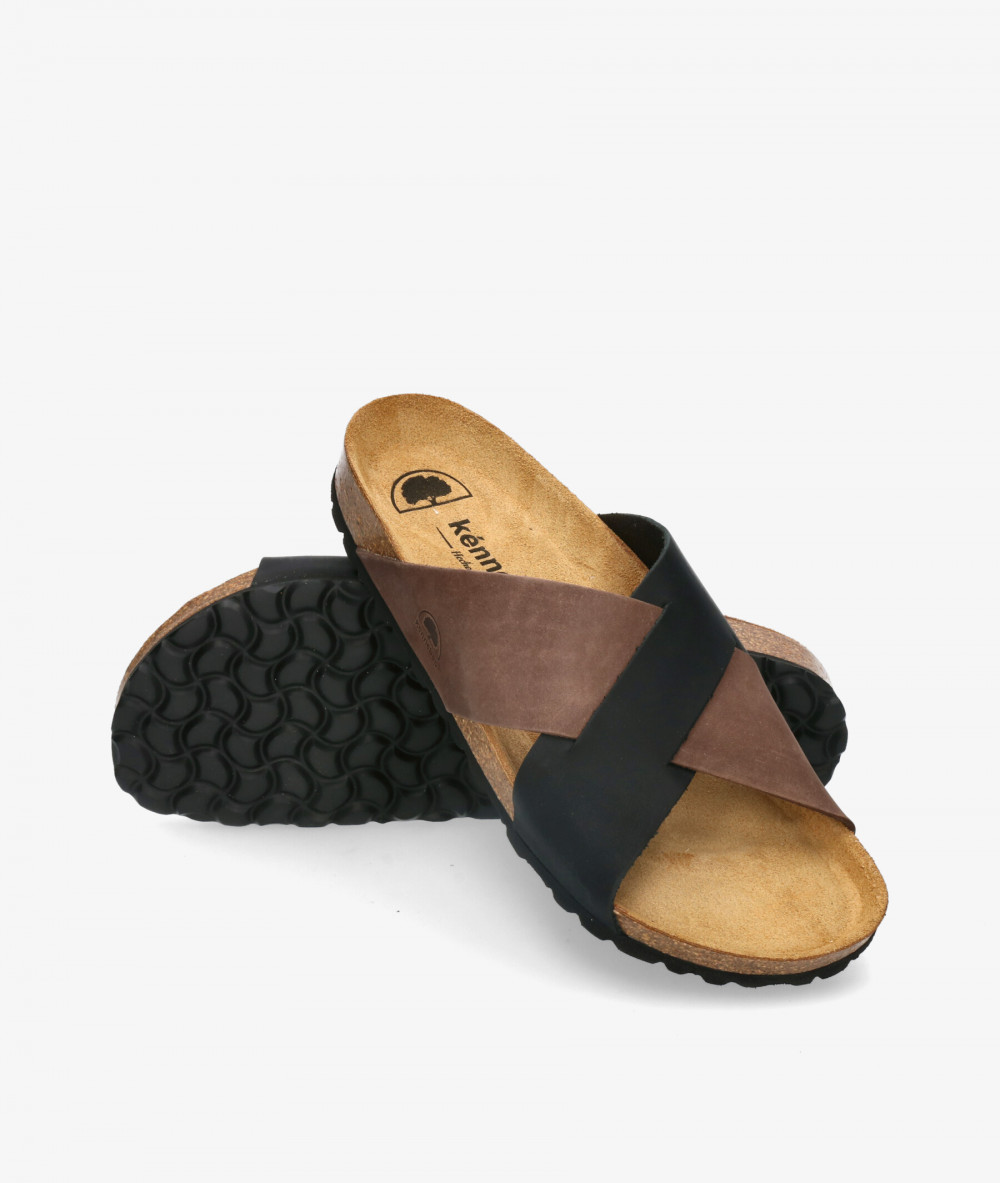 Kénnebec Sandals  700016 in black Kénnebec Sandals  700016 in black