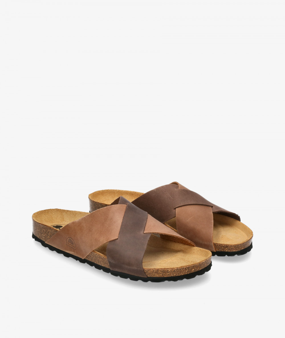 Kénnebec Sandals  700016 in brown Kénnebec Sandals  700016 in brown