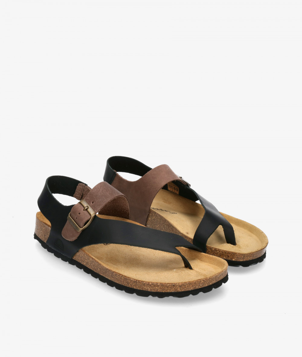 Kénnebec Sandals  700020T in black Kénnebec Sandals  700020T in black