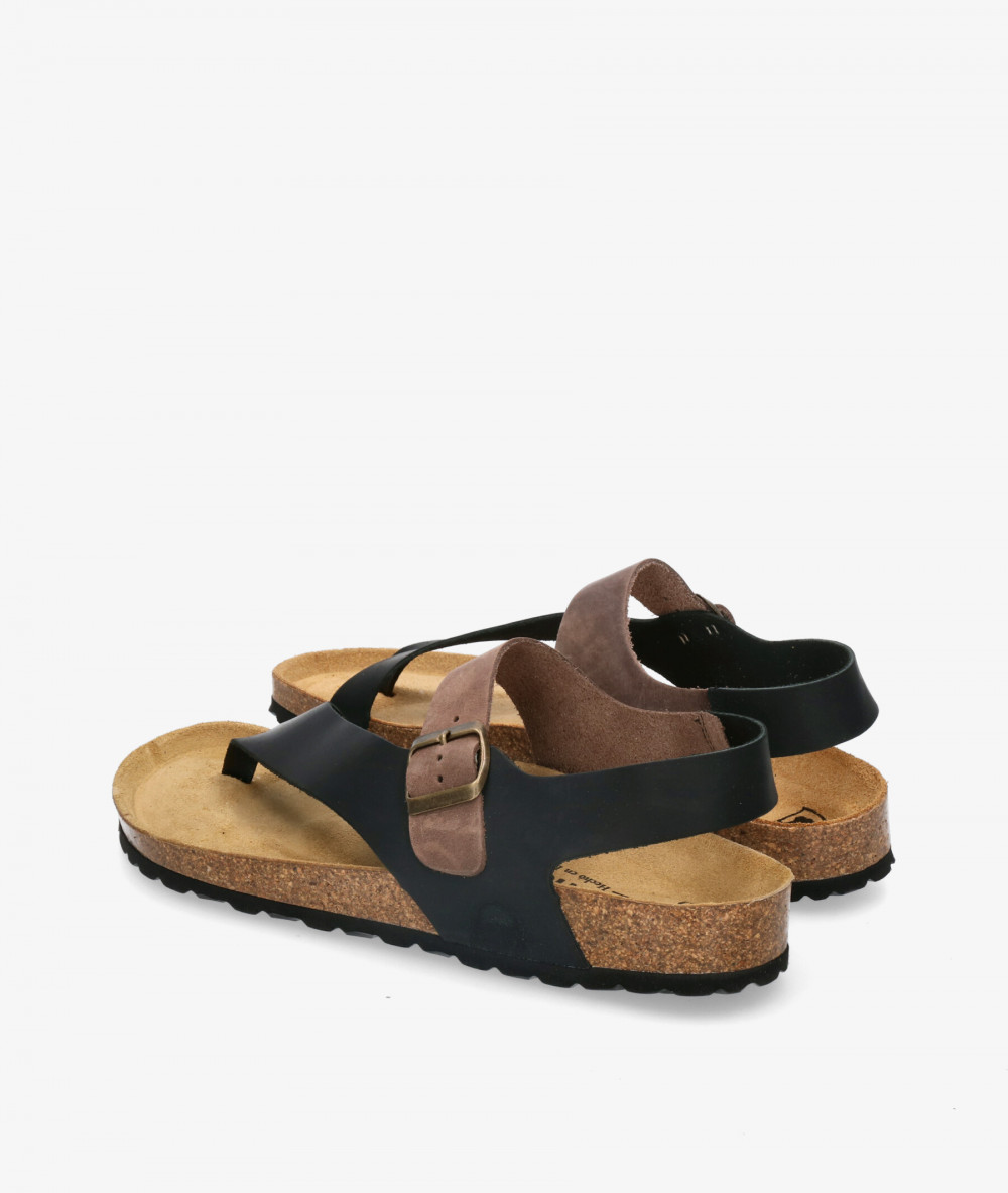 Kénnebec Sandals  700020T in black Kénnebec Sandals  700020T in black