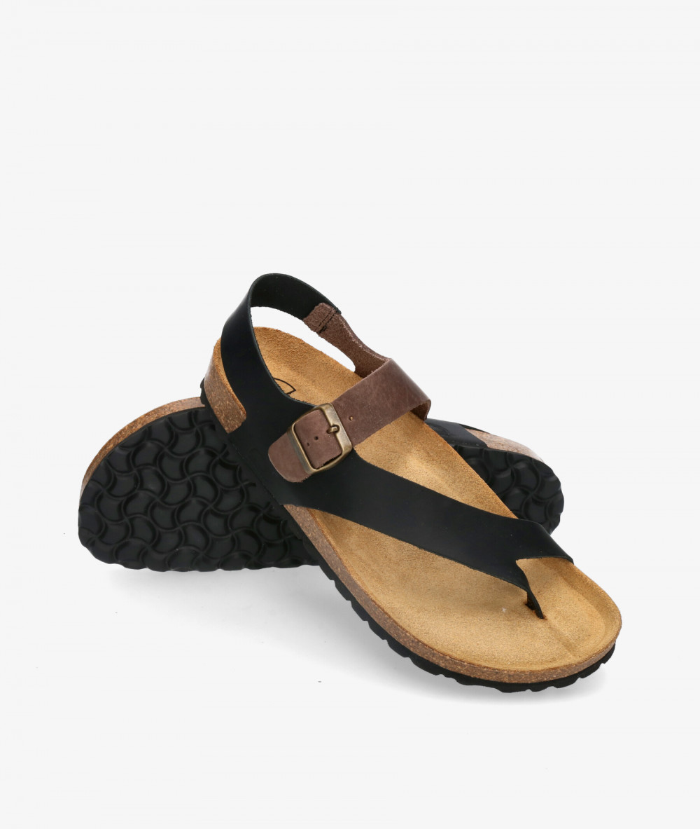 Kénnebec Sandals  700020T in black Kénnebec Sandals  700020T in black