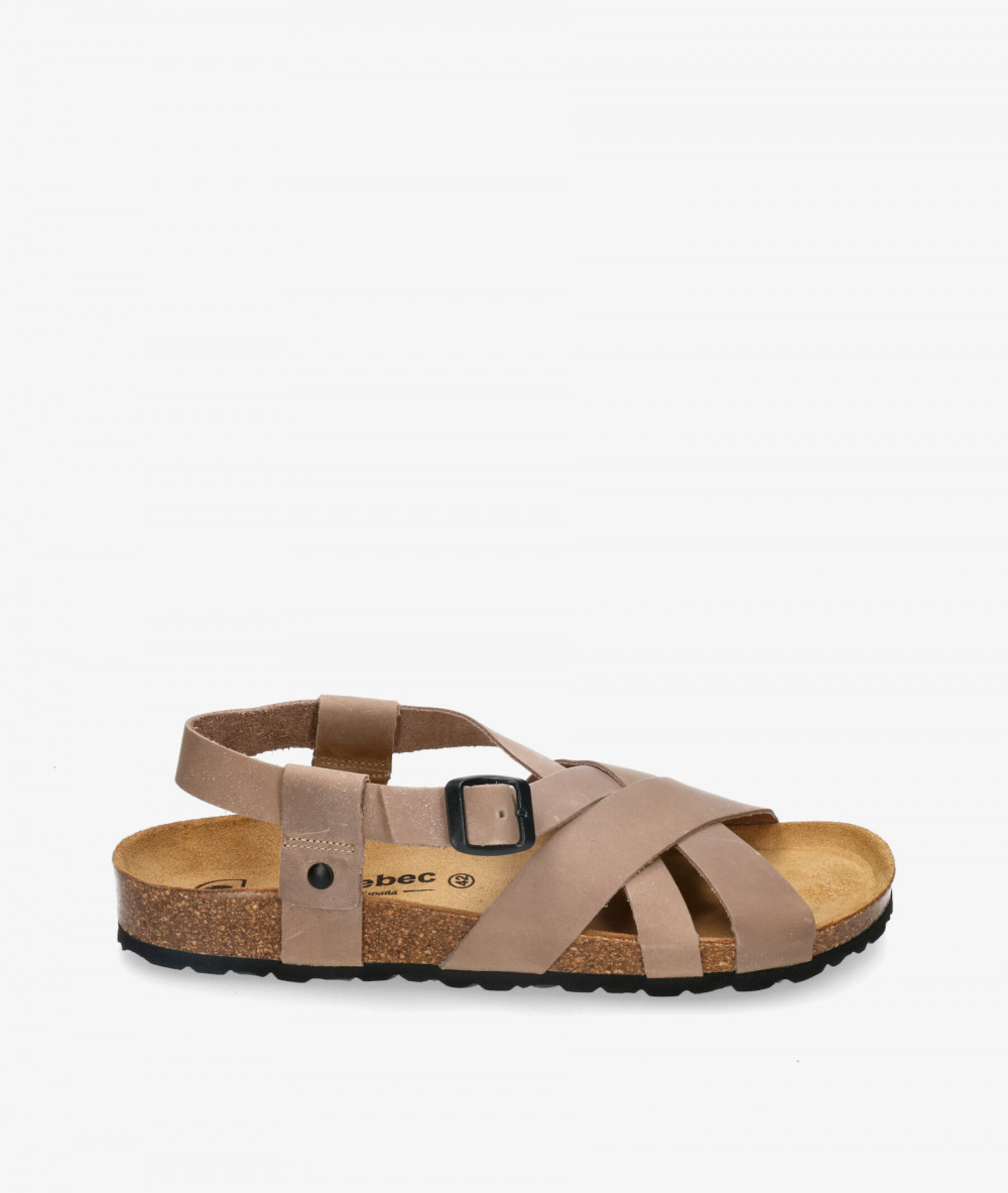 Kénnebec Sandals  700049C in taupe Kénnebec Sandals  700049C in taupe