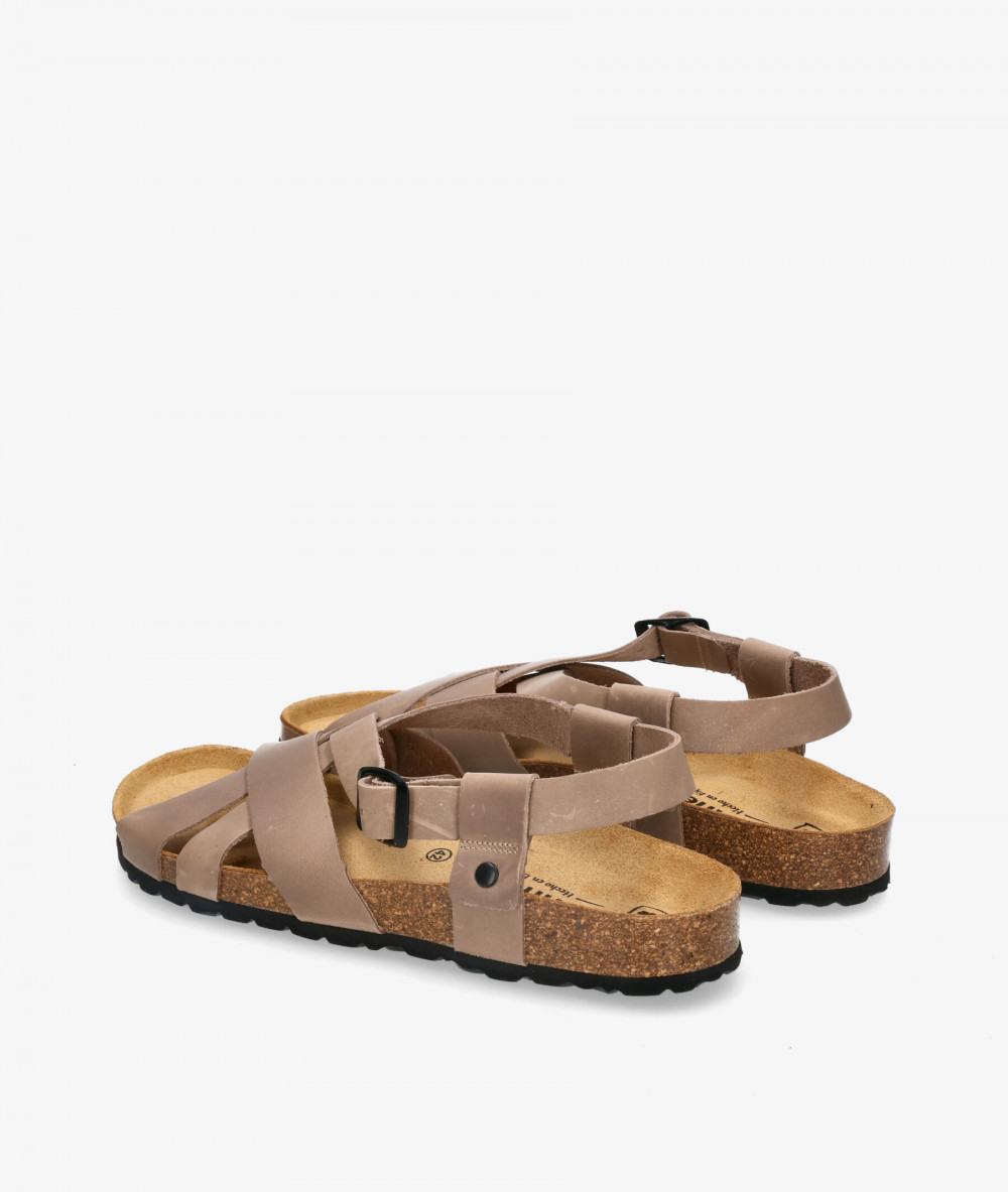 Kénnebec Sandals  700049C in taupe Kénnebec Sandals  700049C in taupe