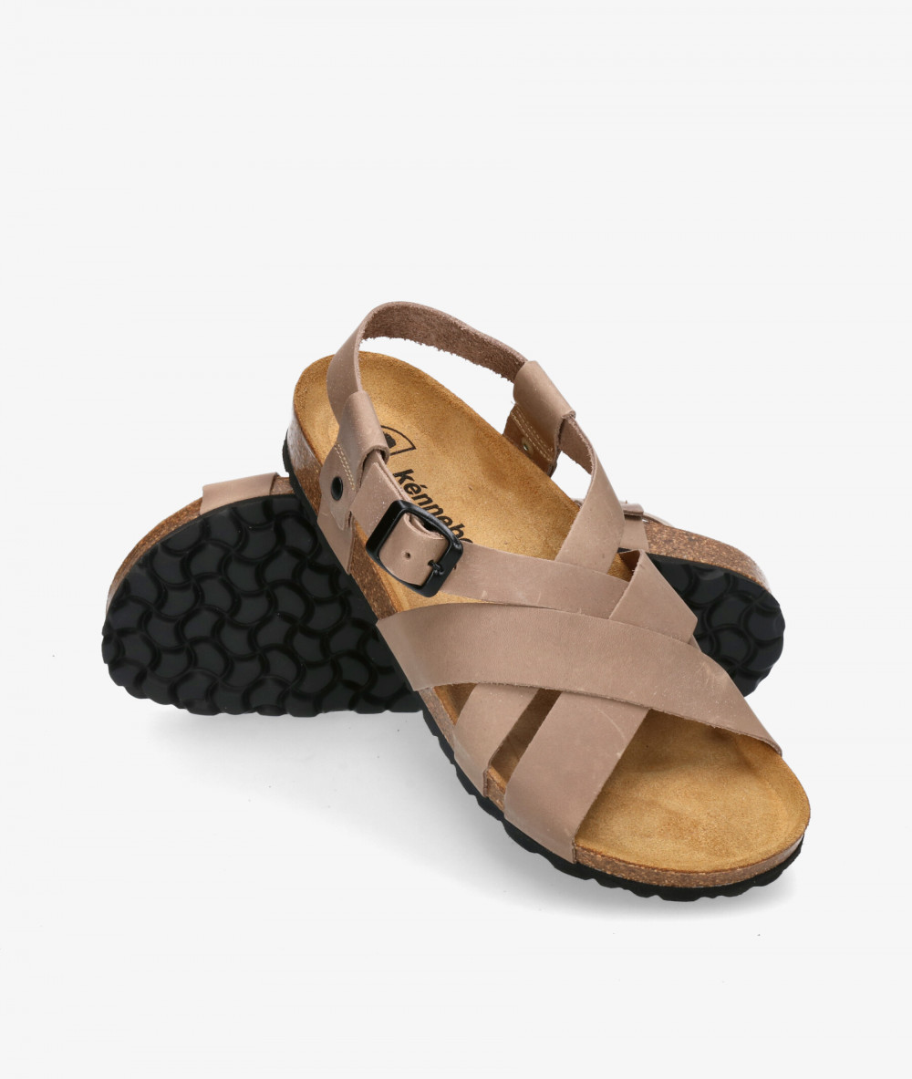 Kénnebec Sandals  700049C in taupe Kénnebec Sandals  700049C in taupe