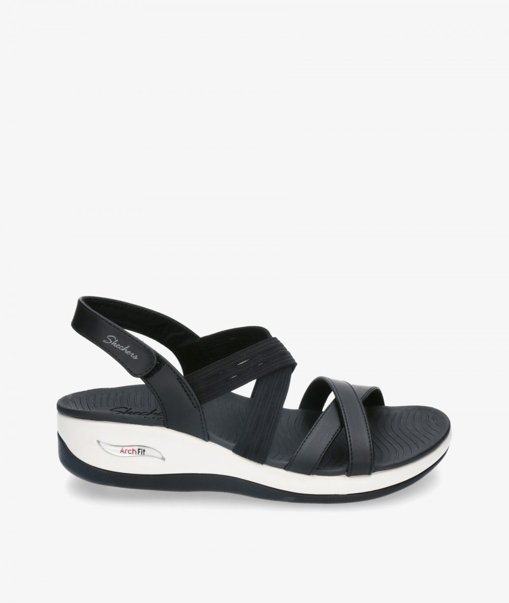 Sandalias Skechers 163387 en negro Sandalias Skechers 163387 en negro
