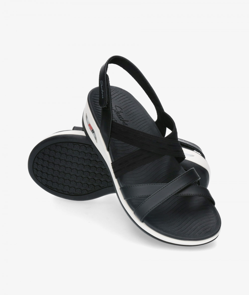 Sandalias Skechers 163387 en negro Sandalias Skechers 163387 en negro