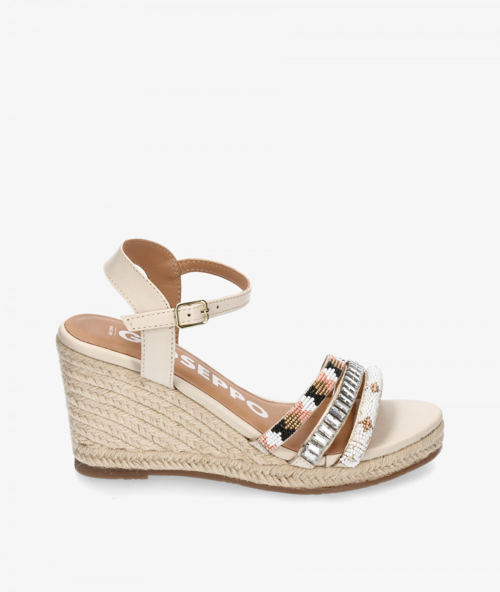 Alpargatas Gioseppo BACOOR en blanco