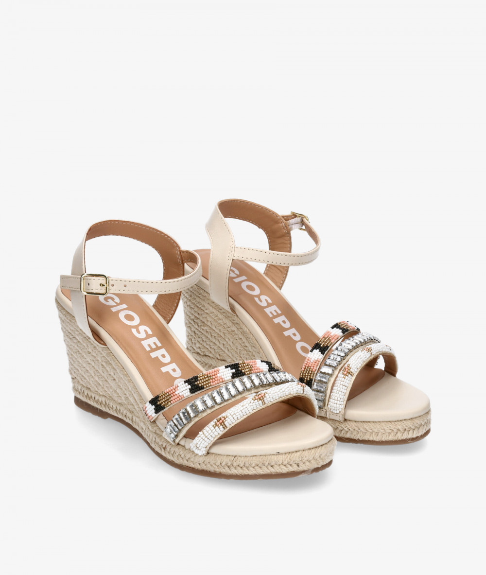 Alpargatas Gioseppo BACOOR en blanco