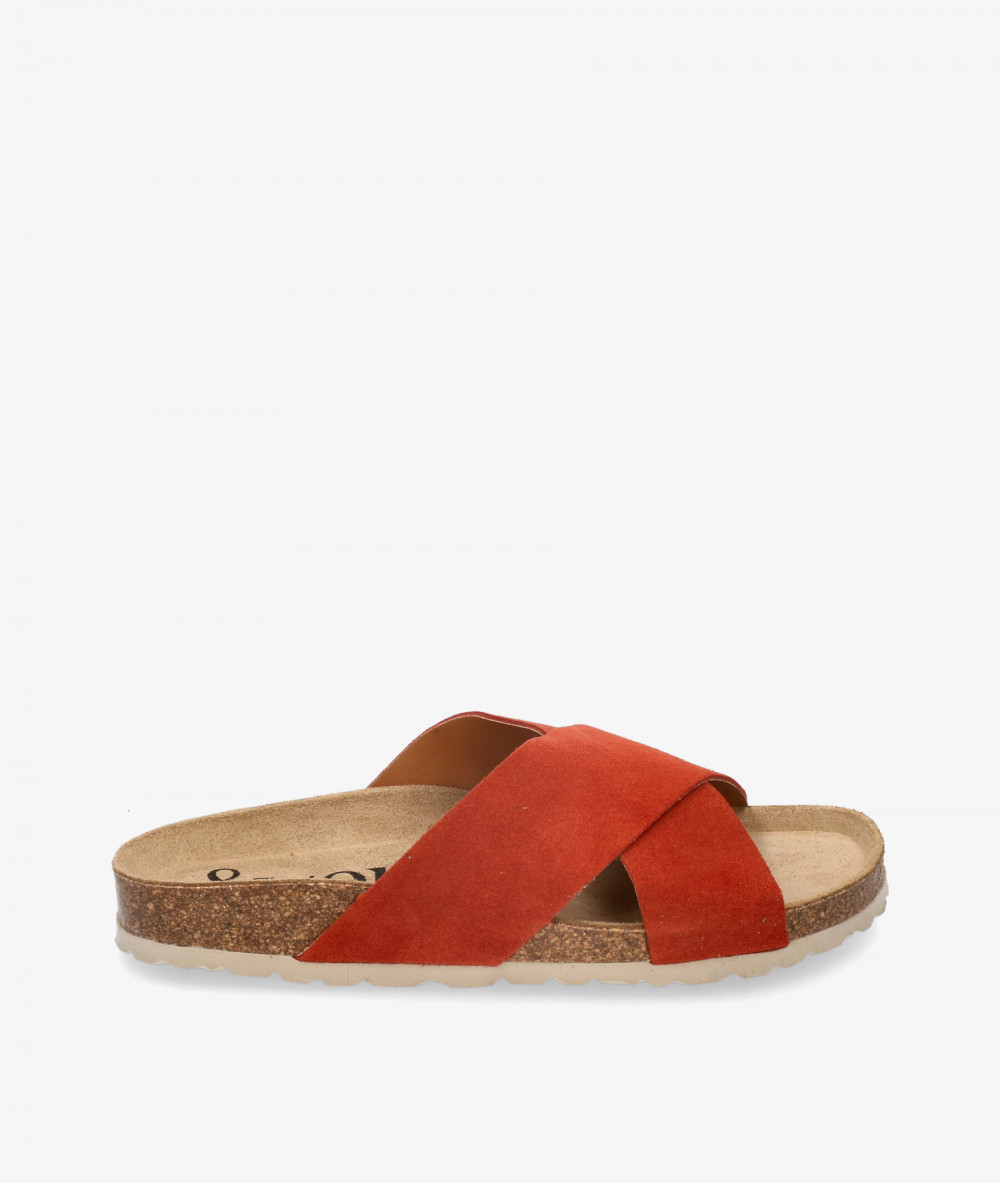 Sandalias bloom&you TULIPE en serraje teja Sandalias bloom&you TULIPE en serraje teja