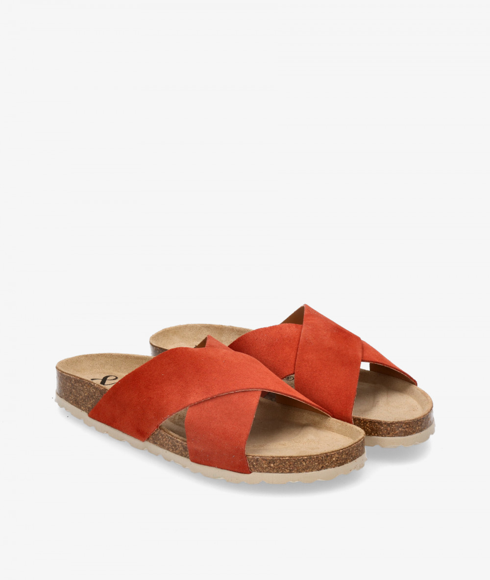 Sandalias bloom&you TULIPE en serraje teja Sandalias bloom&you TULIPE en serraje teja