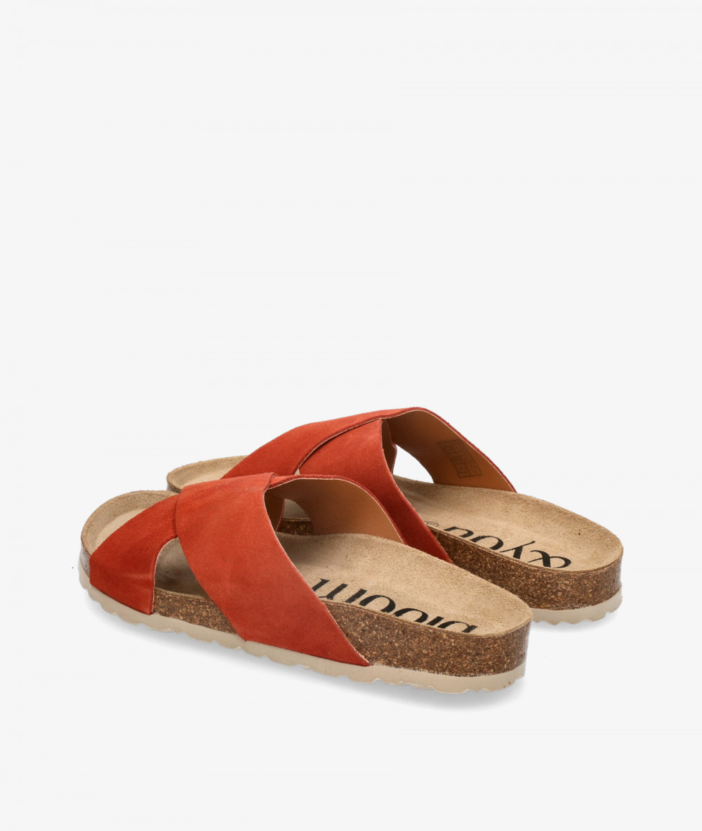 Sandalias bloom&you TULIPE en serraje teja Sandalias bloom&you TULIPE en serraje teja