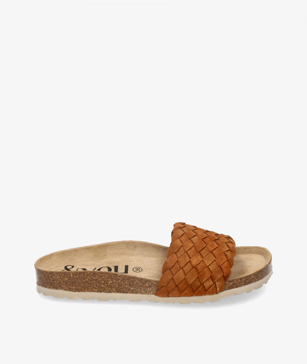 Sandalias bloom&you PALA TRENZA en serraje cuero Sandalias bloom&you PALA TRENZA en serraje cuero