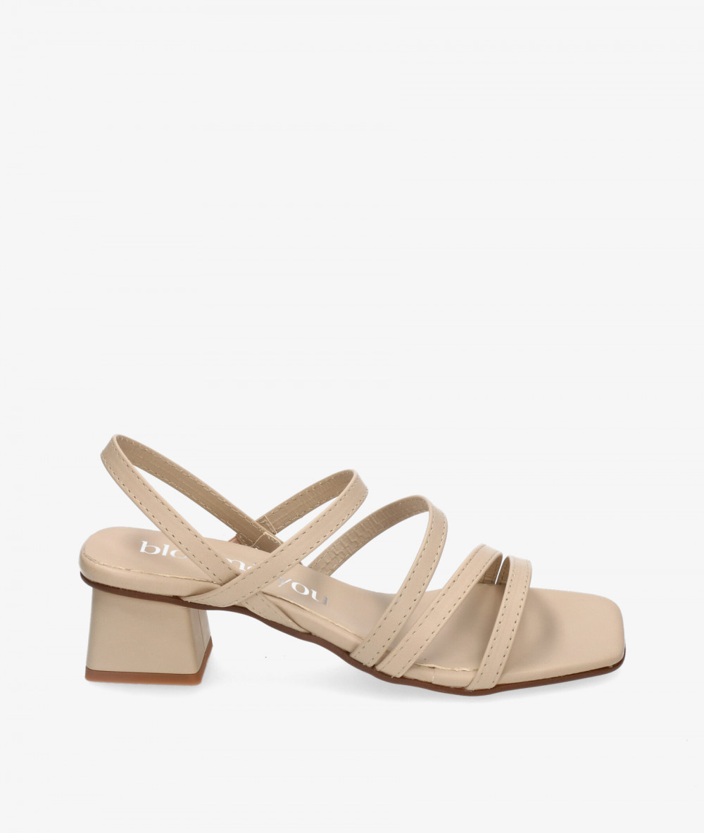 Sandalias bloom&you MIMOSA  en beige
