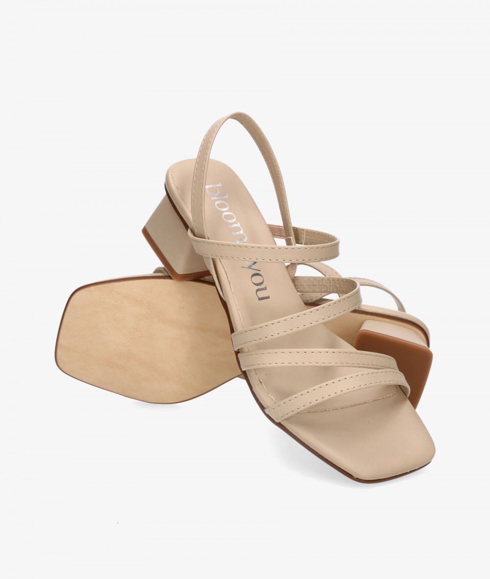 Sandalias bloom&you MIMOSA  en beige