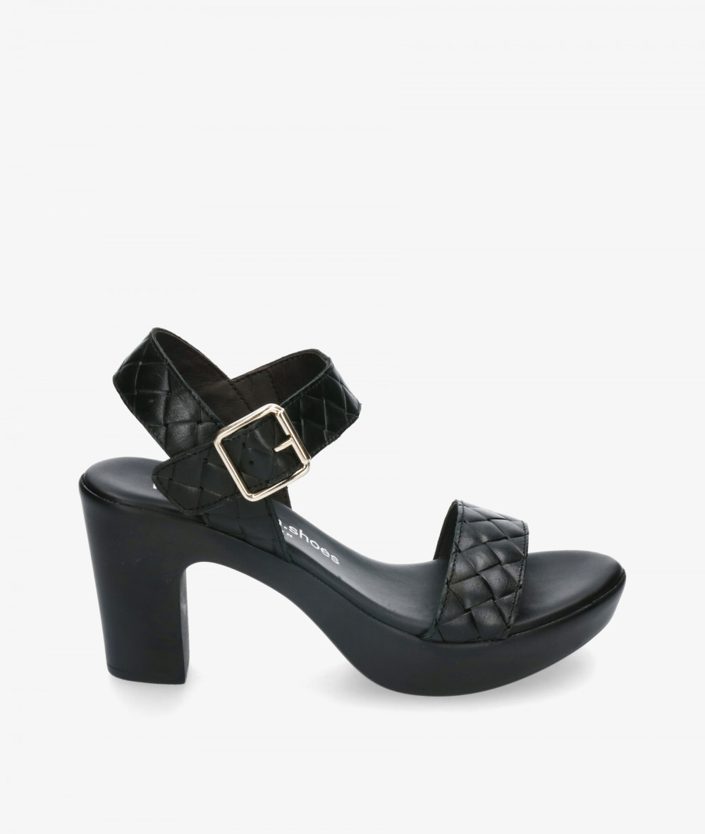 Sandalias pabloochoa.shoes 617-R  en negro Sandalias pabloochoa.shoes 617-R  en negro