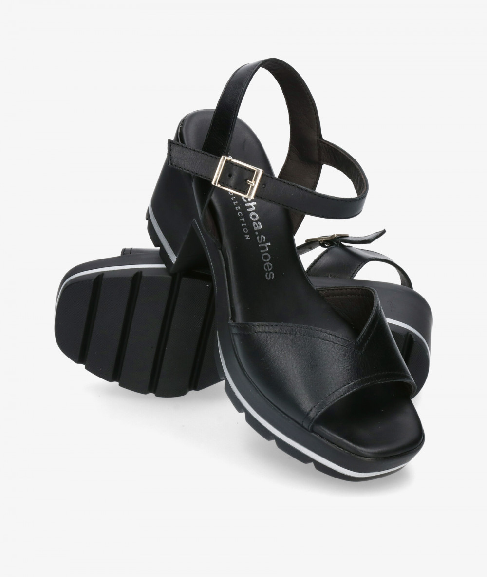 Sandalias pabloochoa.shoes 643 en negro