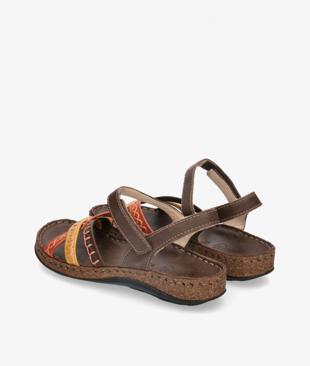Sandalias Walk & Fly 3861-40941 en marrón Sandalias Walk & Fly 3861-40941 en marrón