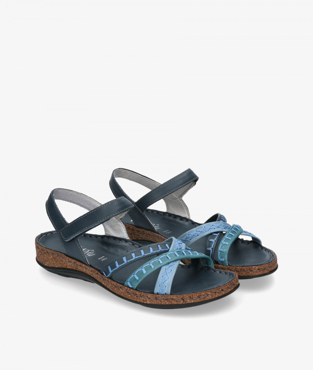 Sandalias Walk & Fly 3861-40941 en azul marino Sandalias Walk & Fly 3861-40941 en azul marino