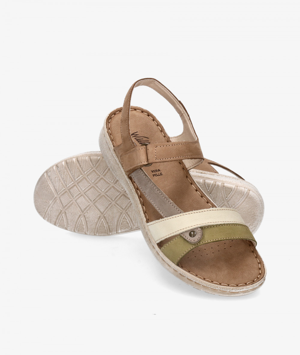 Sandalias Walk & Fly 3096-46380 en beige Sandalias Walk & Fly 3096-46380 en beige