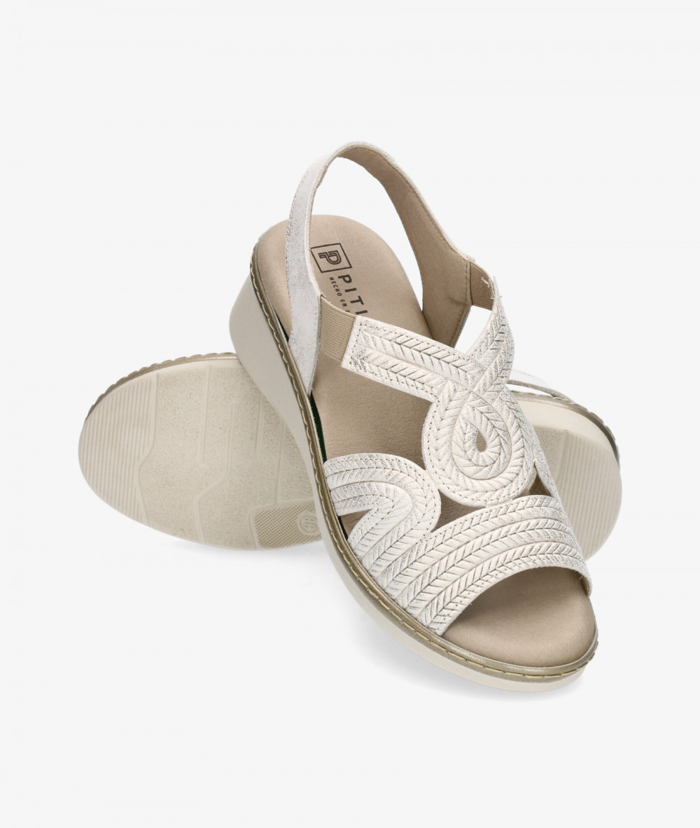 Sandalias Pitillos 5042 en oro Sandalias Pitillos 5042 en oro