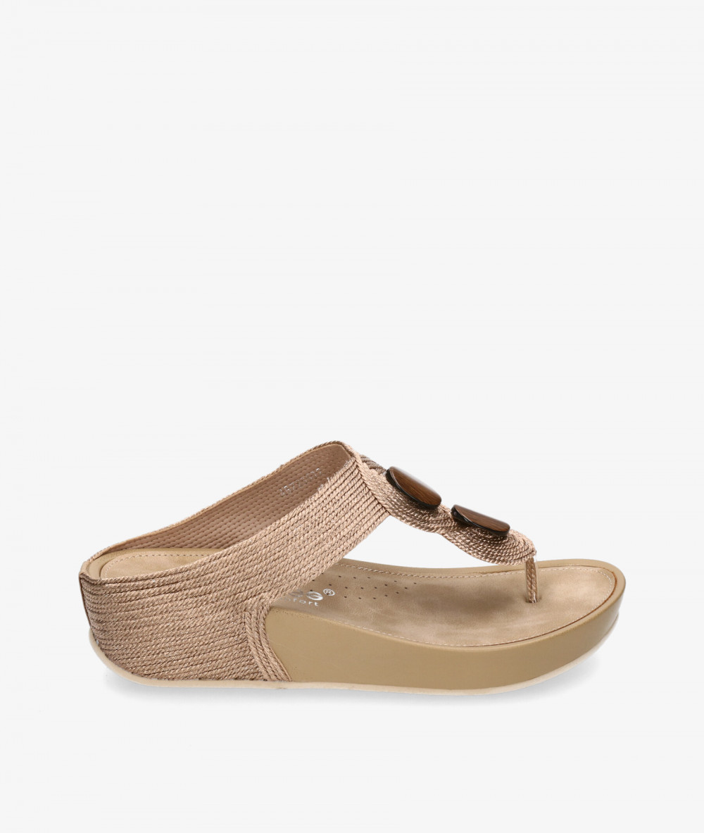 Sandalias Amarpies 23582 en bronce