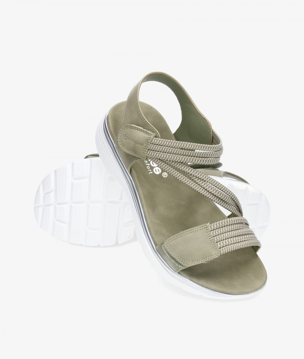 Sandalias Amarpies 23547 en verde