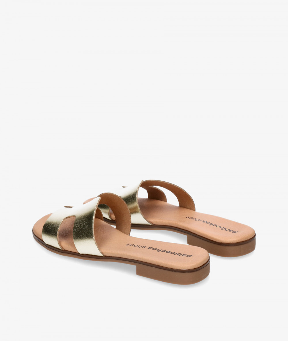 Sandalias pabloochoa.shoes 1842 en oro Sandalias pabloochoa.shoes 1842 en oro