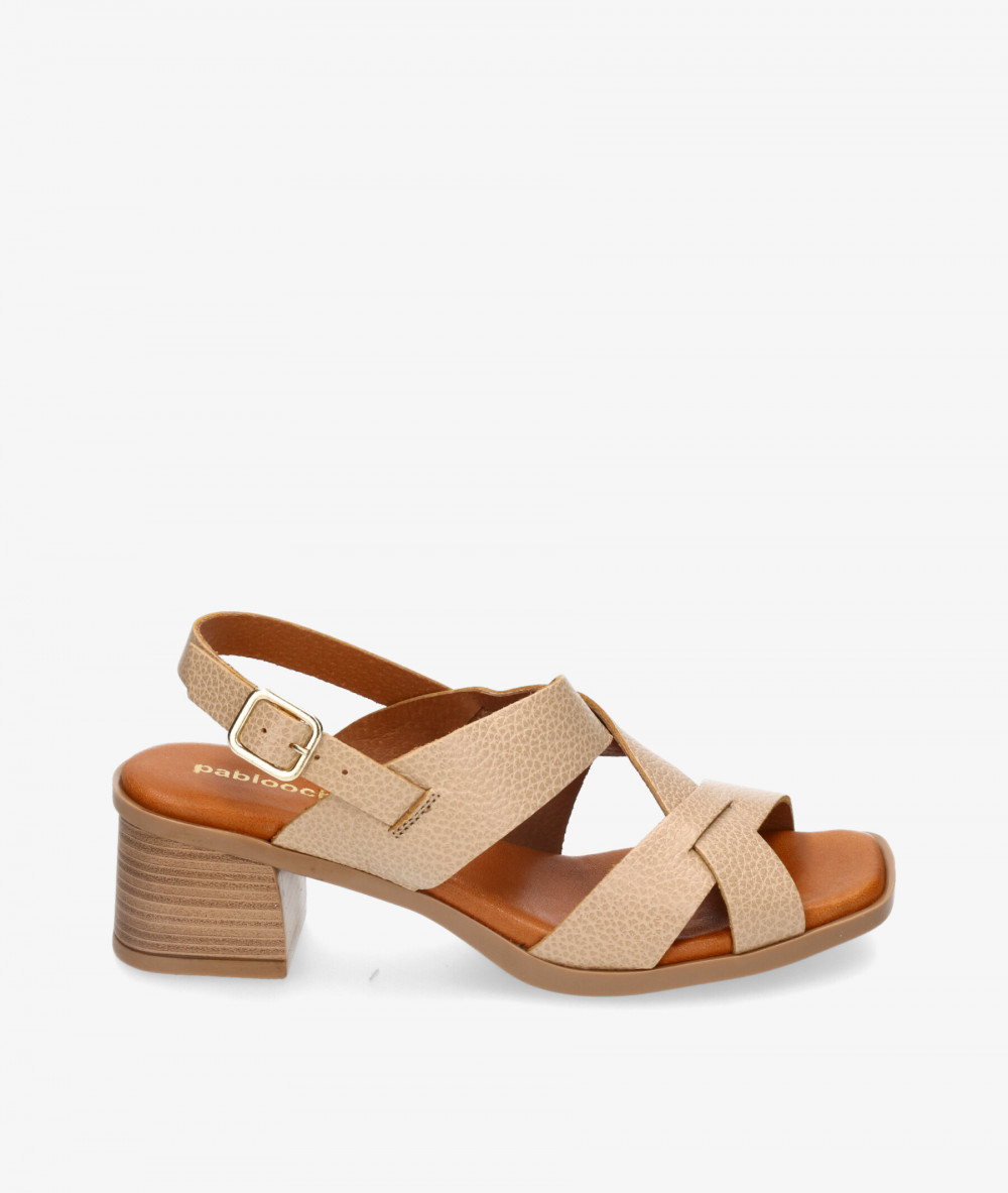 Sandalias pabloochoa.shoes 2971 en beige Sandalias pabloochoa.shoes 2971 en beige
