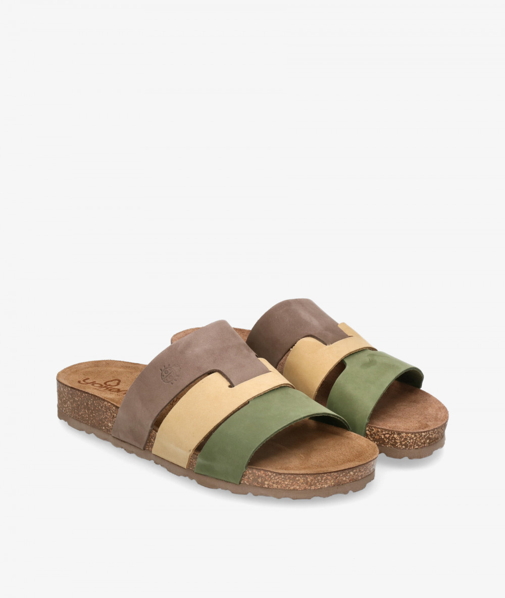 Sandalias Yokono JERBA 116 en caki Sandalias Yokono JERBA 116 en caki