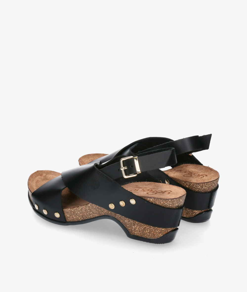 Sandalias Yokono CANARIAS 008 en negro Sandalias Yokono CANARIAS 008 en negro