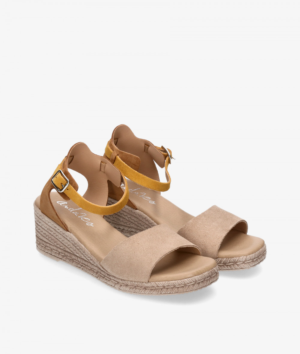 Sandalias pabloochoa.shoes 425230 año 2022 en serraje taupe Sandalias pabloochoa.shoes 425230 año 2022 en serraje taupe
