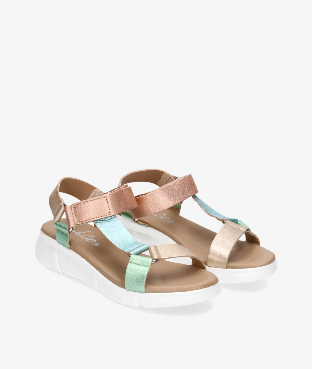 Sandalias pabloochoa.shoes 969517-R en multicolor Sandalias pabloochoa.shoes 969517-R en multicolor