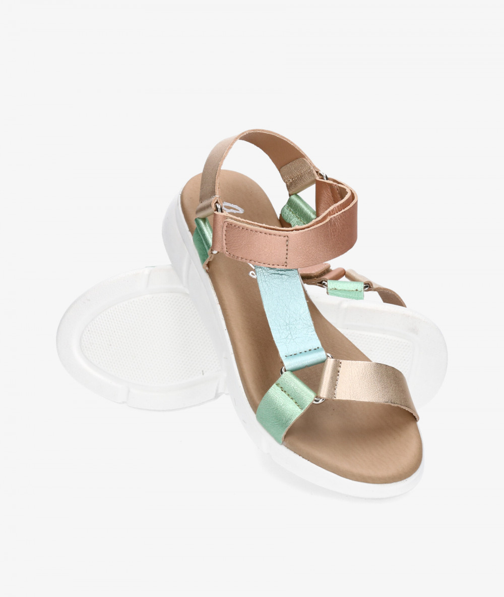Sandalias pabloochoa.shoes 969517-R en multicolor Sandalias pabloochoa.shoes 969517-R en multicolor