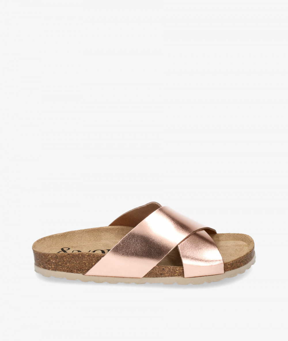 Sandalias bloom&you TULIPE en nude metalizado Sandalias bloom&you TULIPE en nude metalizado