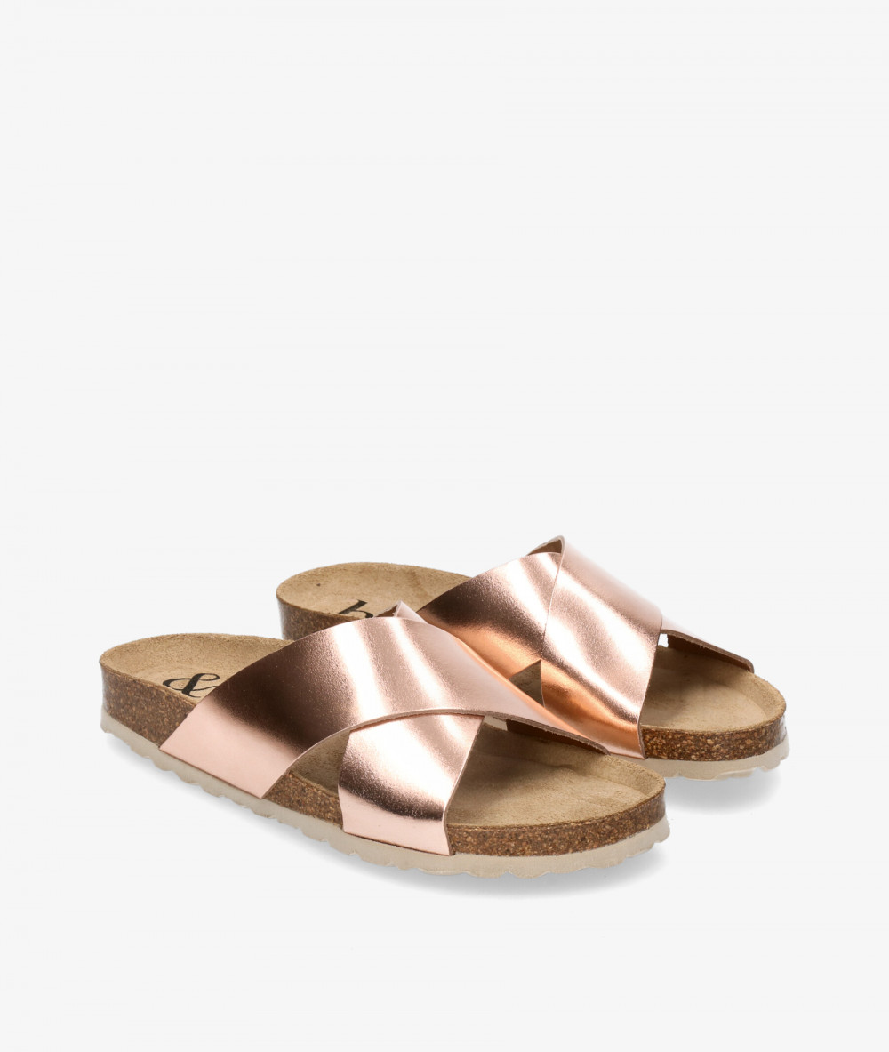 Sandalias bloom&you TULIPE en nude metalizado Sandalias bloom&you TULIPE en nude metalizado