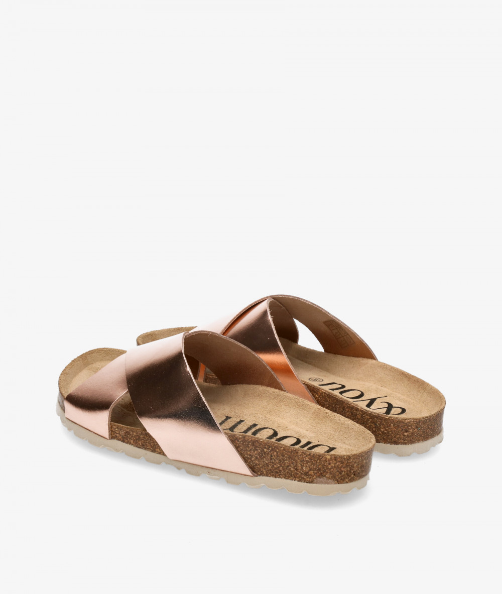 Sandalias bloom&you TULIPE en nude metalizado Sandalias bloom&you TULIPE en nude metalizado