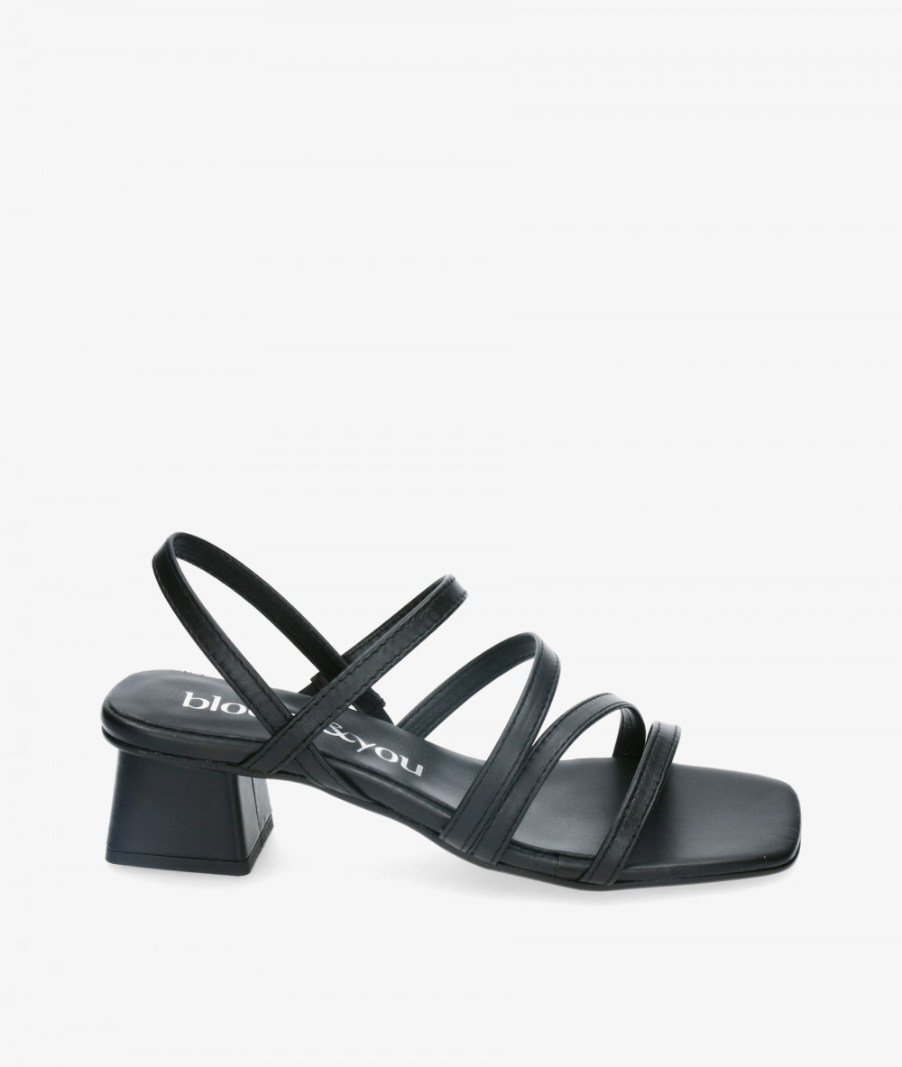 Sandalias bloom&you MIMOSA en negro