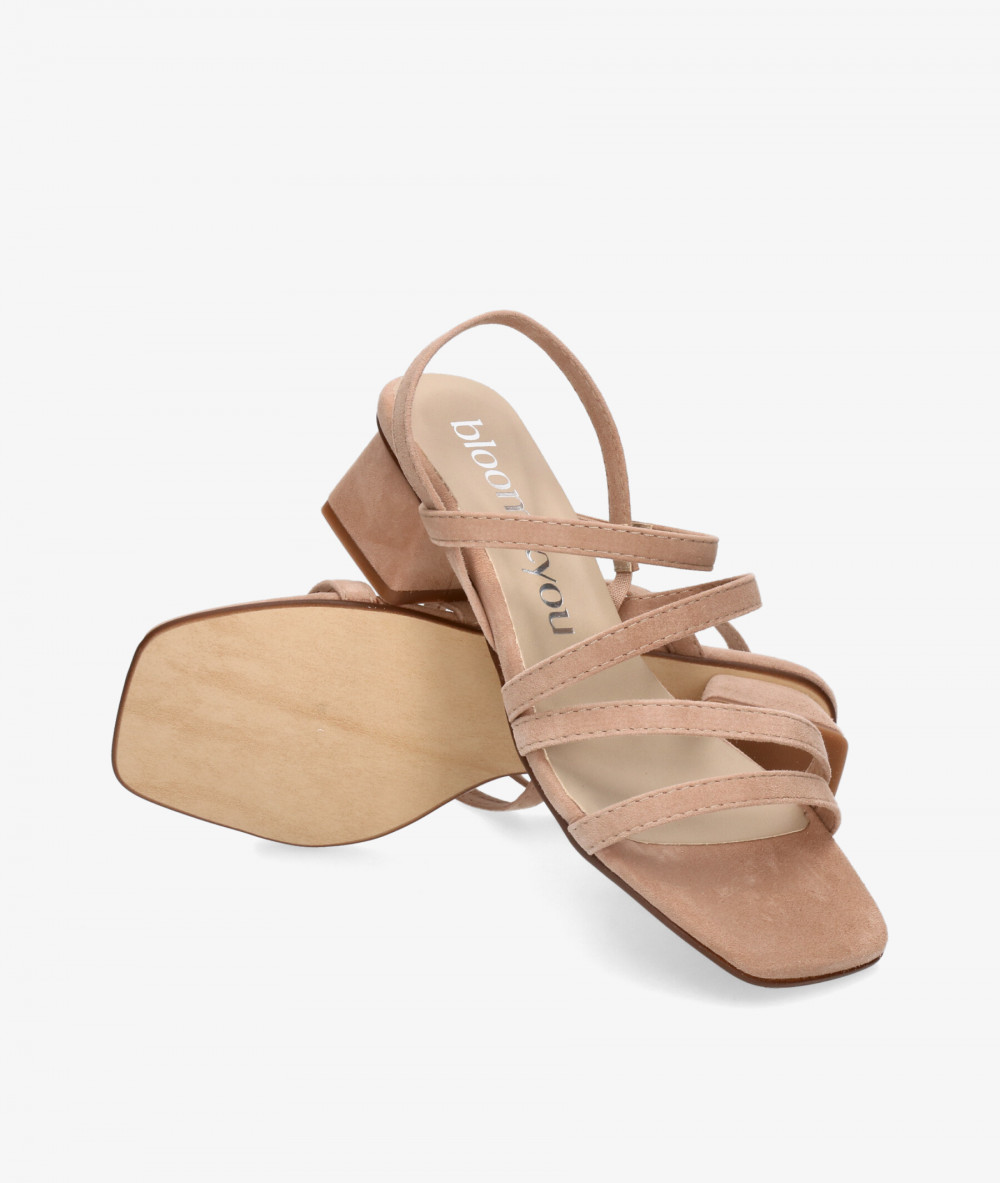 Sandalias bloom&you MIMOSA  en ante nude