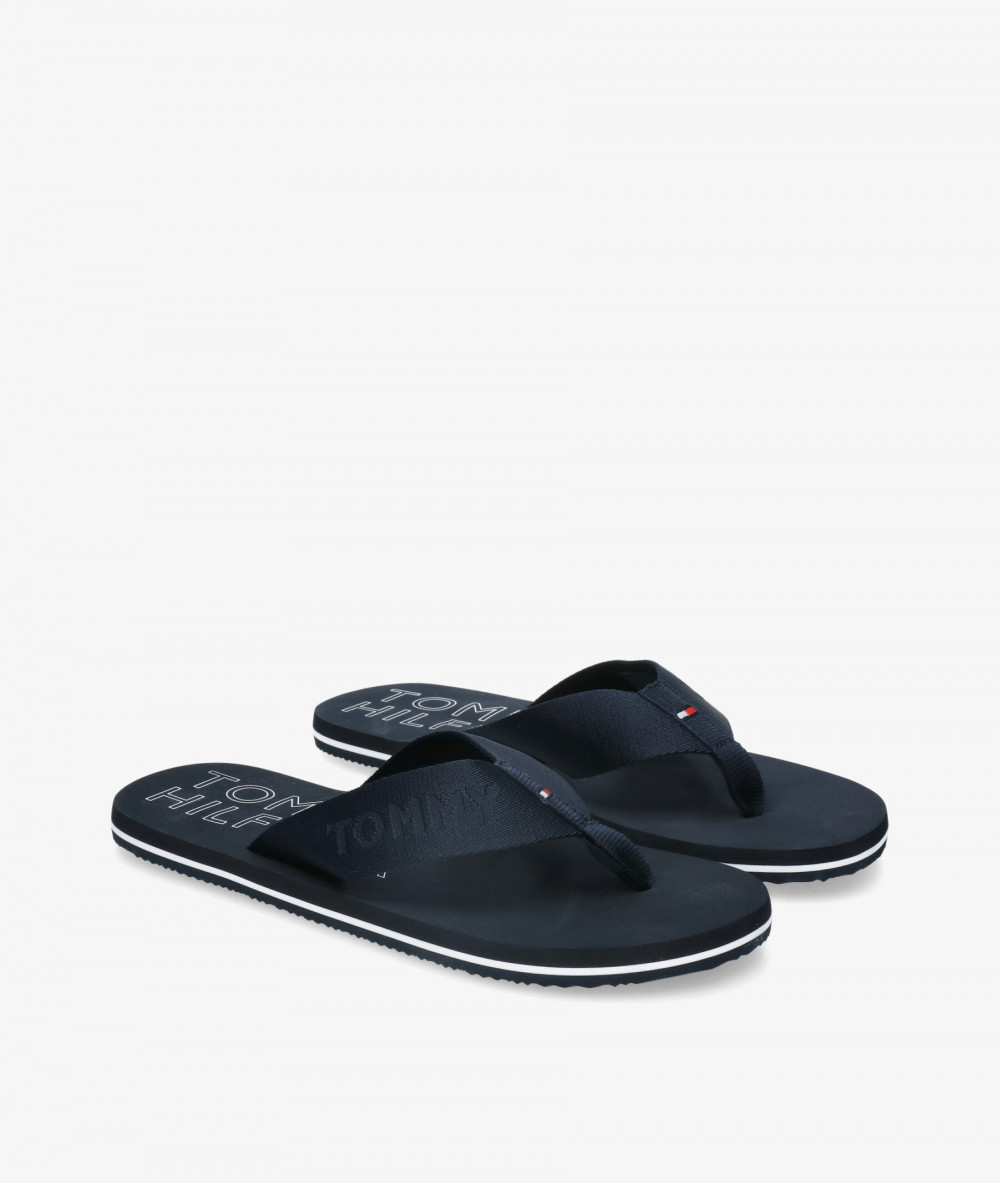 Tommy Hilfiger Sandals  TONAL HILFIGER BEACH SANDAL in navy blue Tommy Hilfiger Sandals  TONAL HILFIGER BEACH SANDAL in navy blue