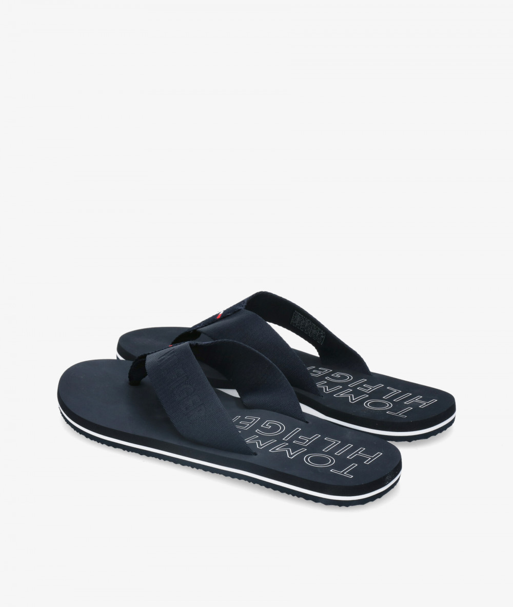 Tommy Hilfiger Sandals  TONAL HILFIGER BEACH SANDAL in navy blue Tommy Hilfiger Sandals  TONAL HILFIGER BEACH SANDAL in navy blue