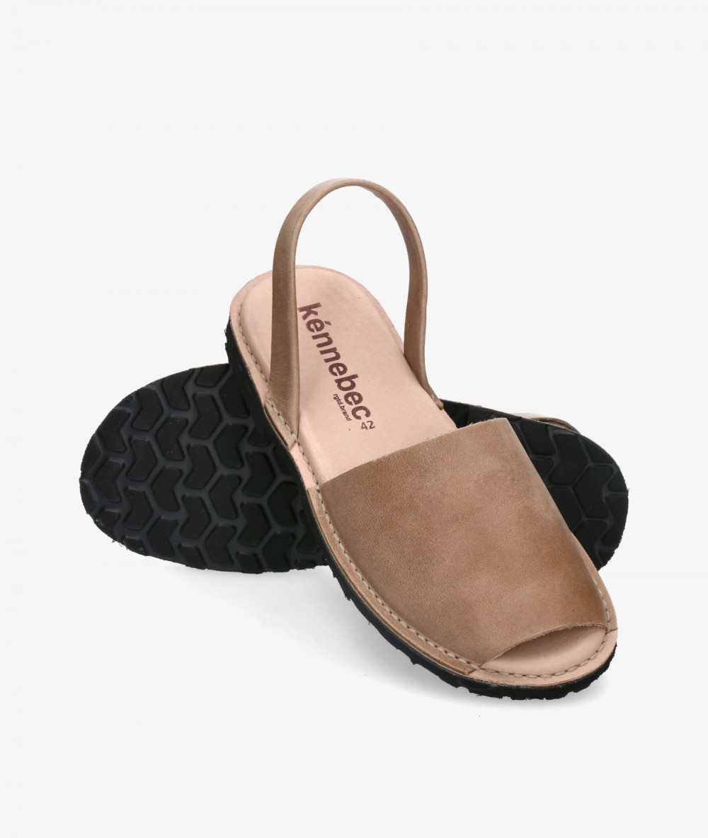 Kénnebec Sandals  1250 in taupe Kénnebec Sandals  1250 in taupe