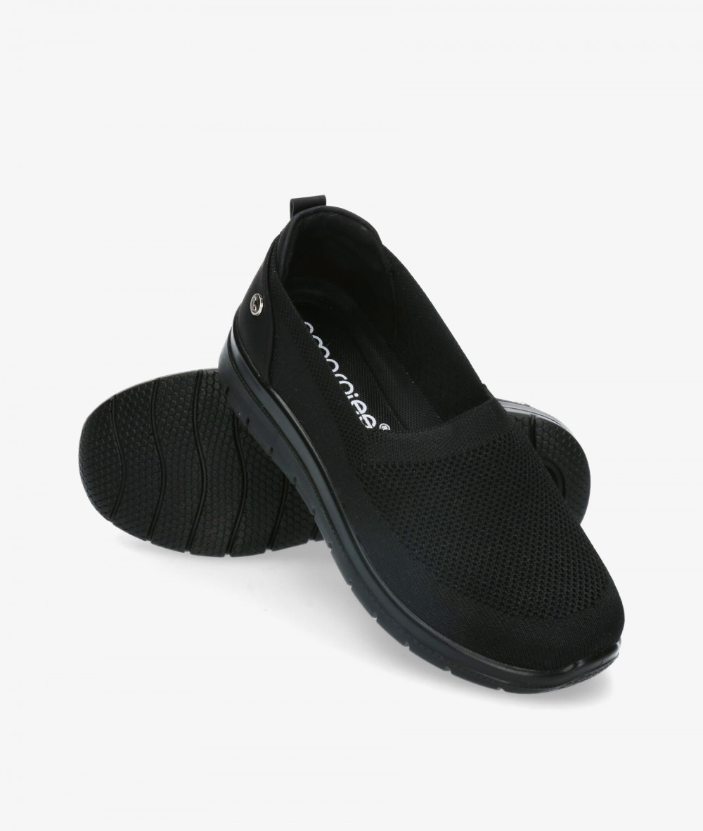 Deportivos Amarpies  23462 en negro Deportivos Amarpies  23462 en negro