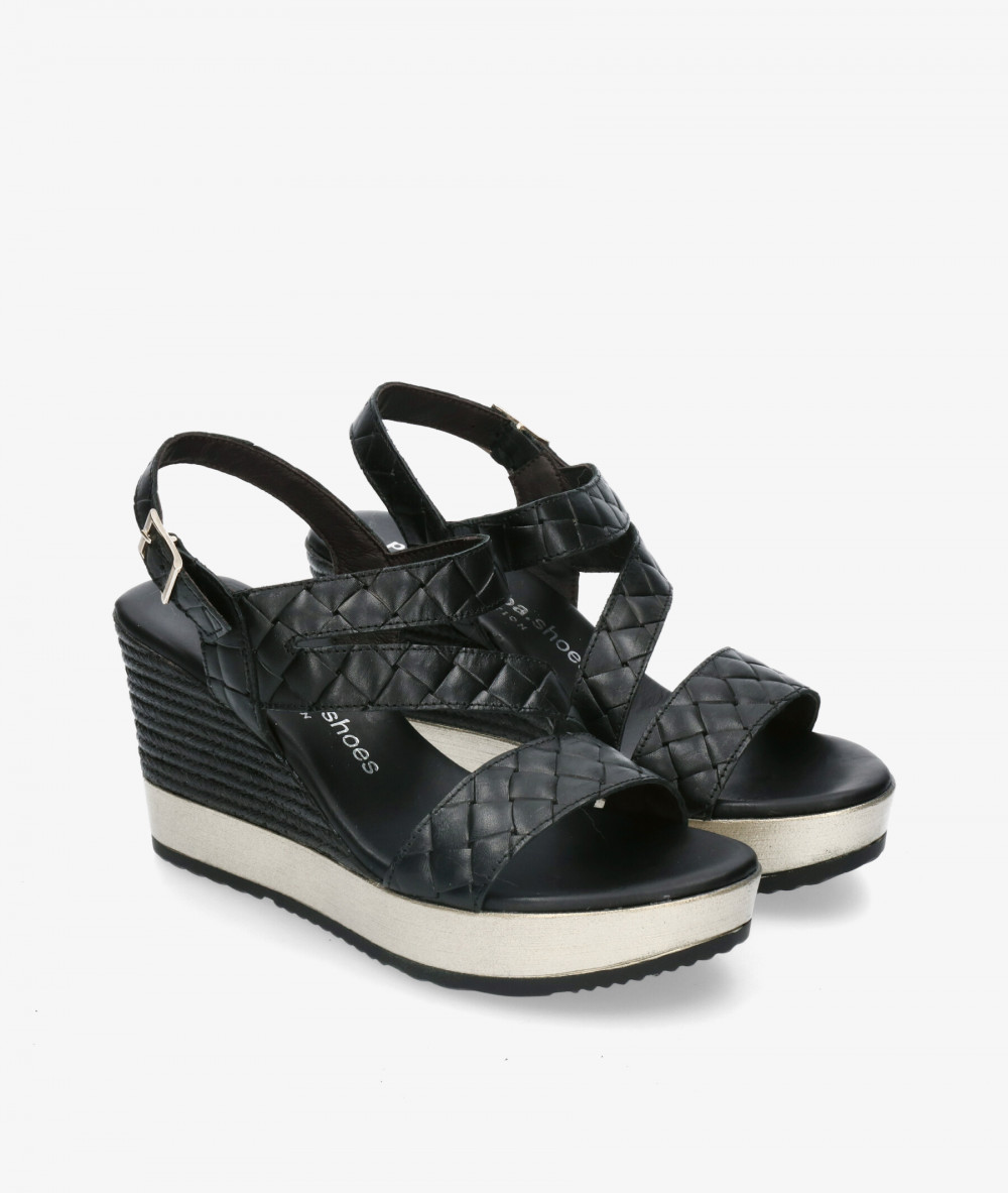Sandalias pabloochoa.shoes 545 en negro Sandalias pabloochoa.shoes 545 en negro